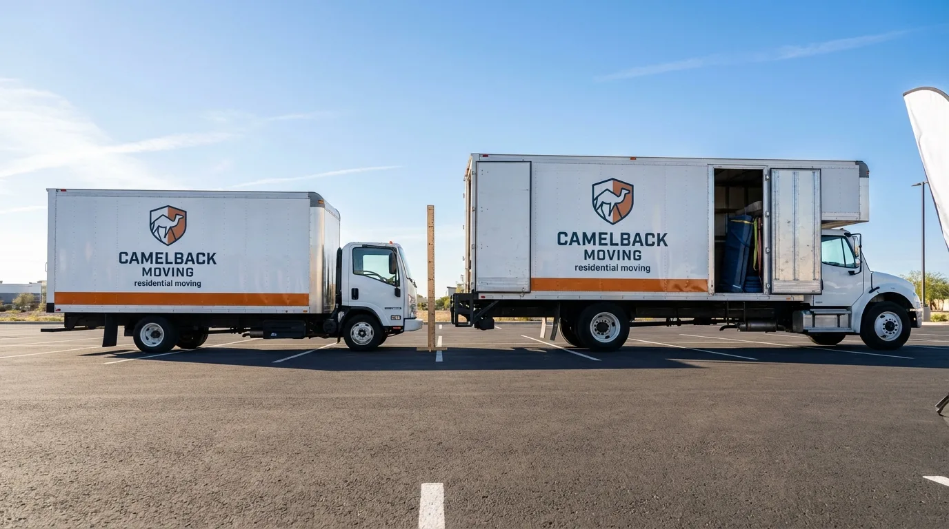 Moving truck size capacity guide in Plattsburg